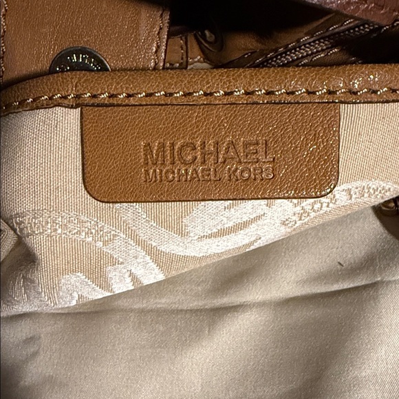 Michael Kors Leather Shoulder Bag - Picture 9 of 16
